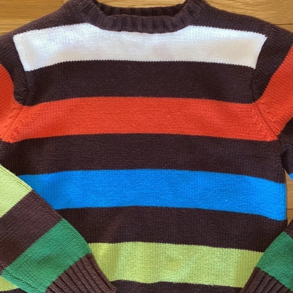 The Children’s Place Striped Sweater and Scarf M 7/8